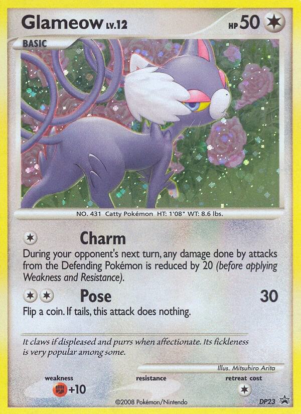 Pokemon Glameow DP23 Diamond & Pearl Promos
