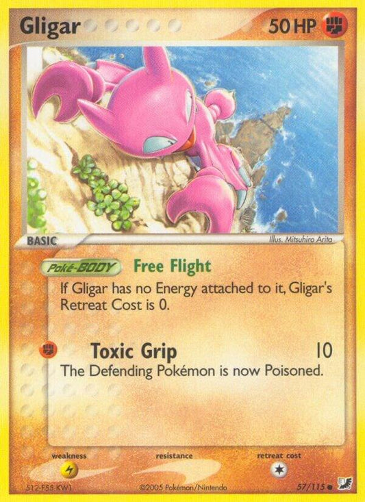 Pokemon Gligar 57/115 Unseen Forces