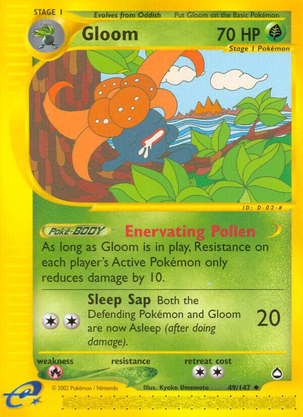 Pokemon Gloom 49/147 Aquapolis