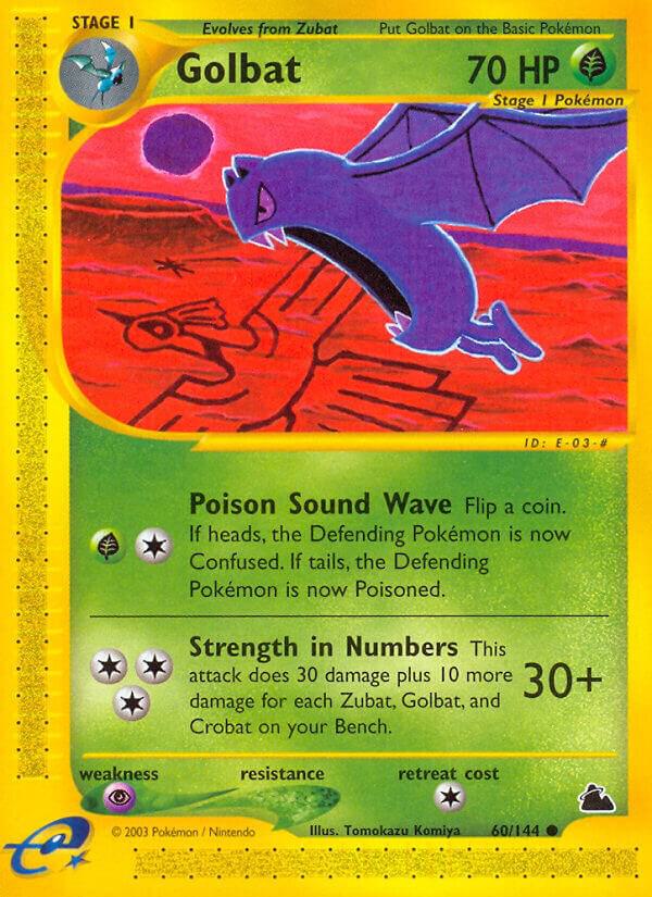 Pokemon Golbat 60/144 Skyridge