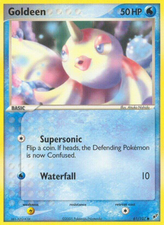 Pokemon Goldeen 61/107 Deoxys
