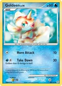 Pokemon Goldeen 84/130 Diamond & Pearl