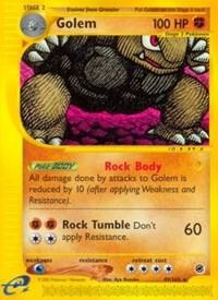 Pokemon Golem 49/165 Expedition Base Set