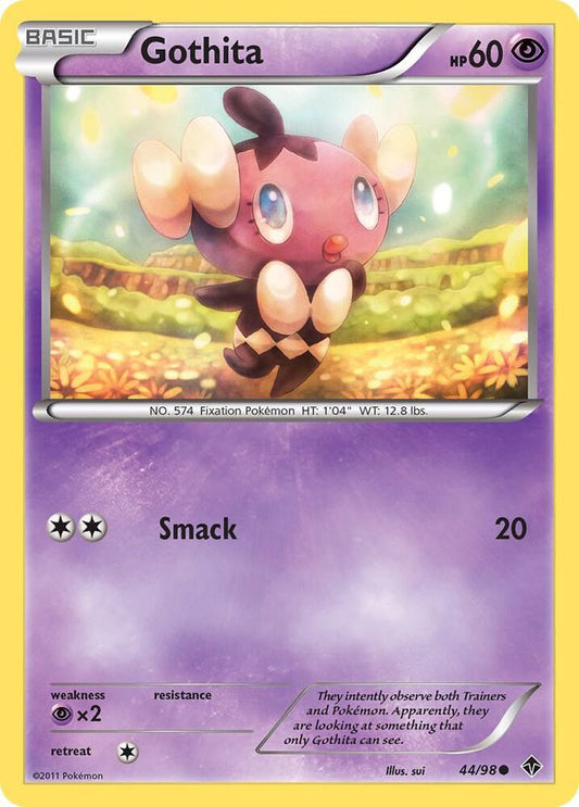Pokemon Gothita 44/98 Emerging Powers