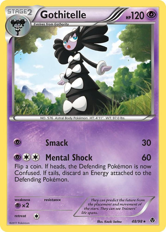 Pokemon Gothitelle 48/98 Emerging Powers