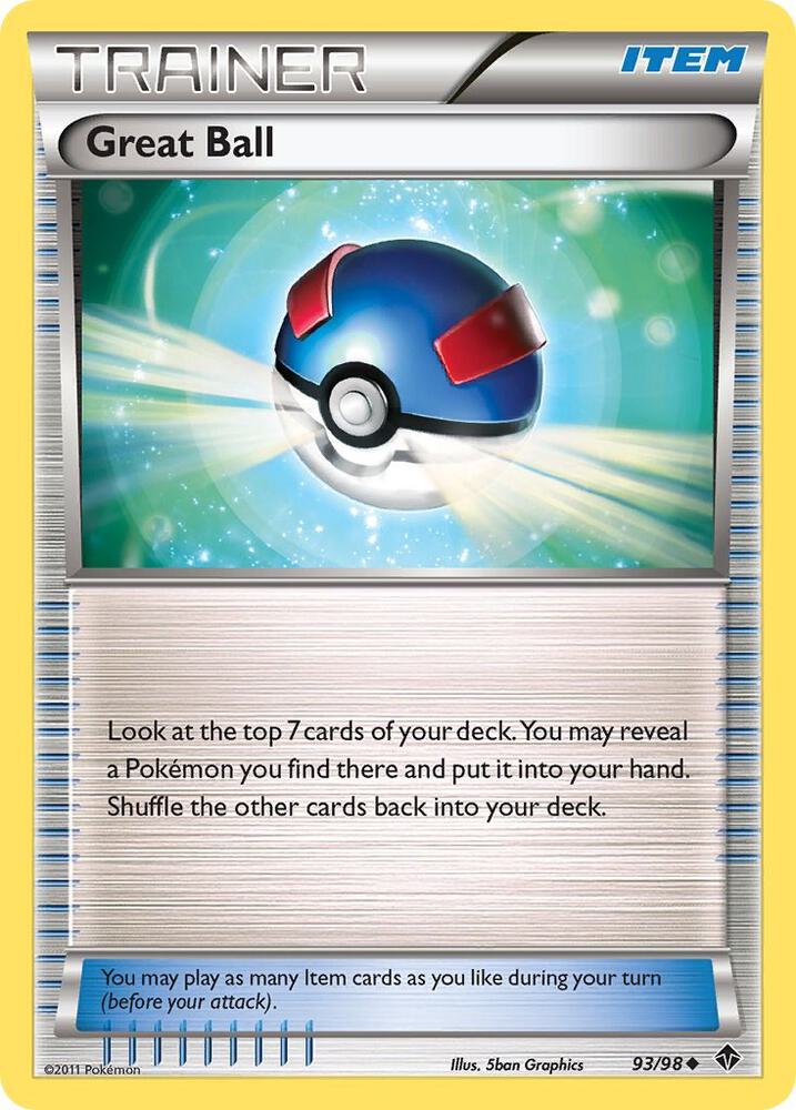 Pokemon Great Ball 93/98 Emerging Powers