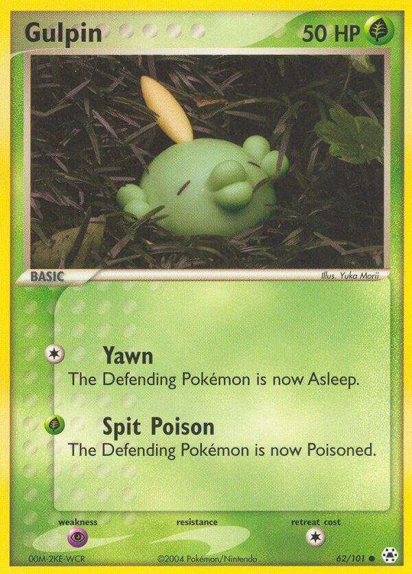Pokemon Gulpin 62/101 Hidden Legends