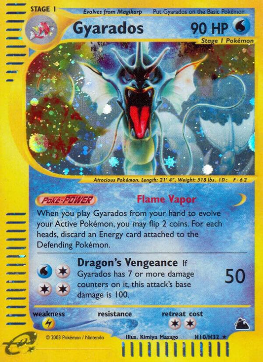Pokemon Gyarados H10/144 Skyridge