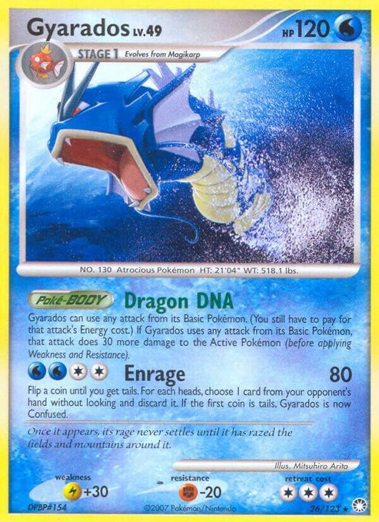 Pokemon Gyarados 26/123 Mysterious Treasures