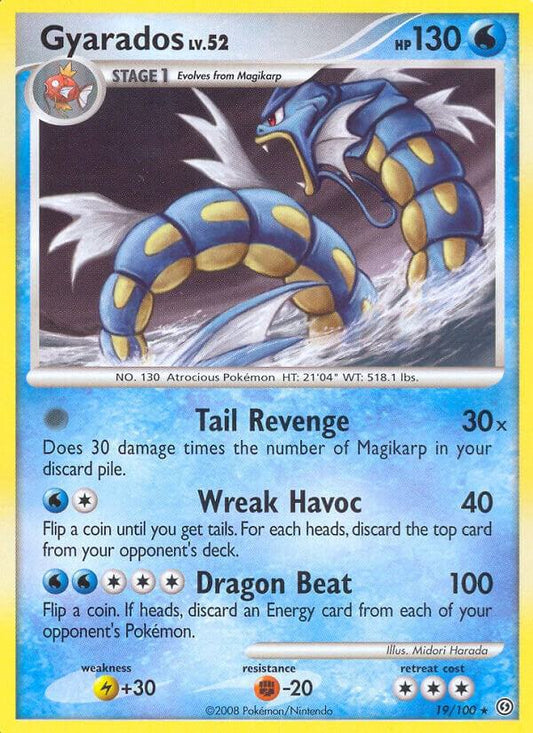 Pokemon Gyarados 19/100 Stormfront