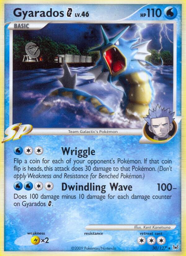 Pokemon Gyarados G 30/127 Platinum