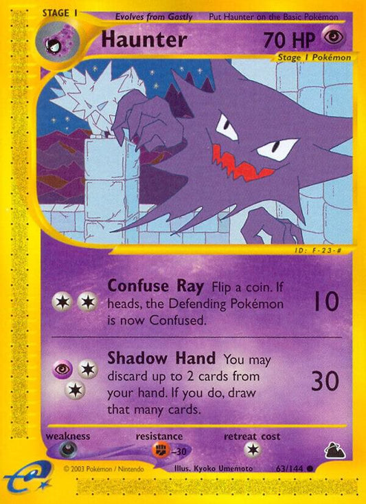 Pokemon Haunter 63/144 Skyridge