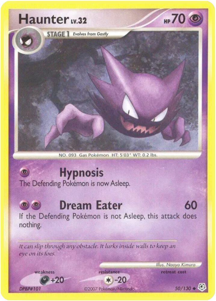 Pokemon Haunter 50/130 Diamond & Pearl