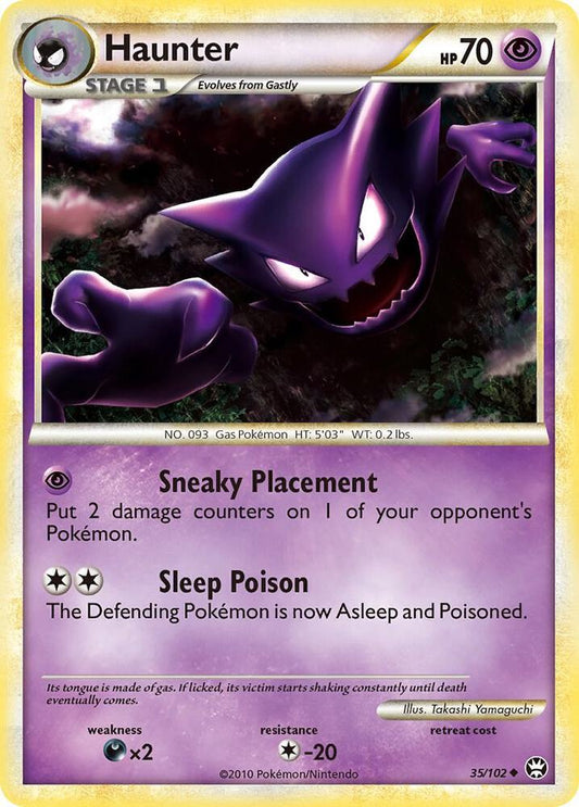 Pokemon Haunter 35/102 Triumphant