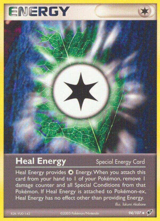 Pokemon Heal Energy 94/107 Deoxys