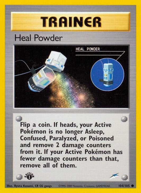 Pokemon Heal Powder 104/105 Neo Destiny