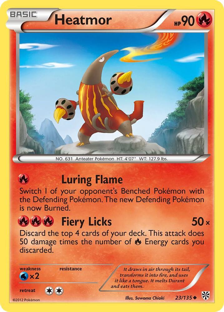 Pokemon Heatmor 23/135 Plasma Storm