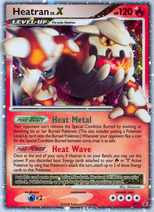 Pokemon Heatran LV.X DP31 Diamond & Pearl Promos