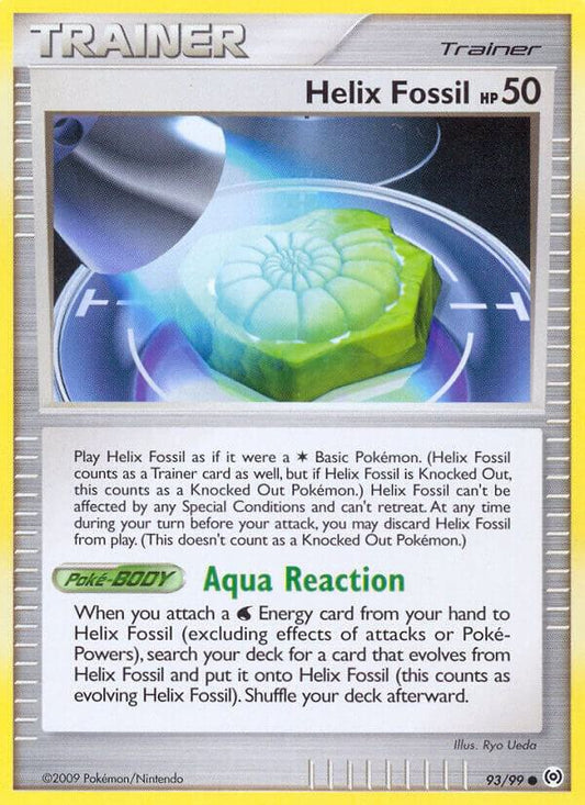 Pokemon Helix Fossil 93/99 Arceus