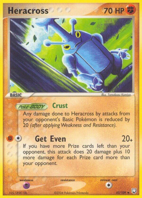 Pokemon Heracross 43/109 Team Rocket Returns