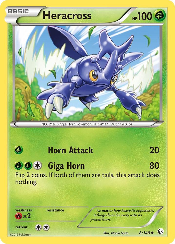 Pokemon Heracross 8/149 Boundaries Crossed