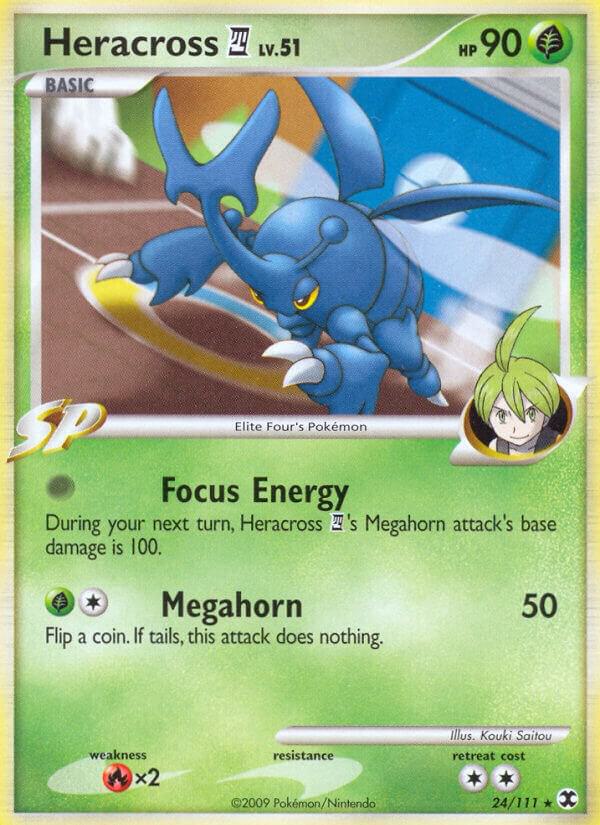 Pokemon Heracross E4 24/111 Rising Rivals
