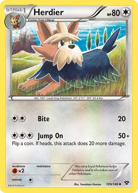 Pokemon Herdier 109/146 XY
