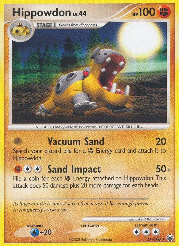 Pokemon Hippowdon 21/100 Majestic Dawn