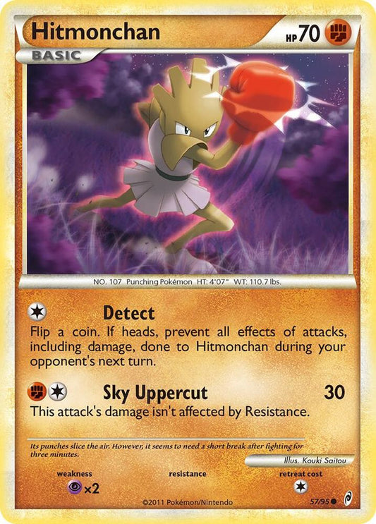 Pokemon Hitmonchan 57/95 Call of Legends