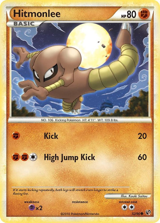 Pokemon Hitmonlee 52/90 Undaunted