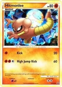 Pokemon Hitmonlee HGSS25 HGSS Black Star Promos