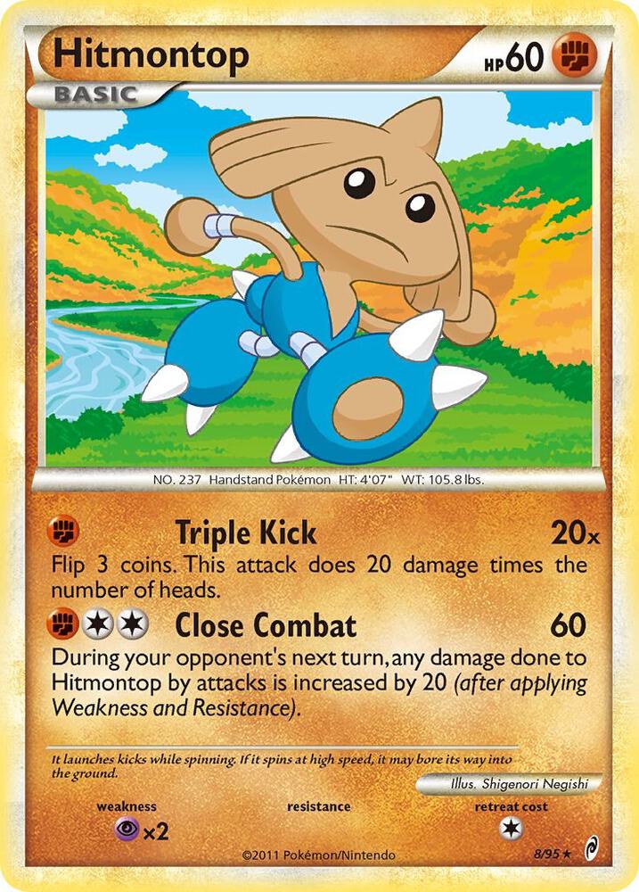 Pokemon Hitmontop 8/95 Call of Legends