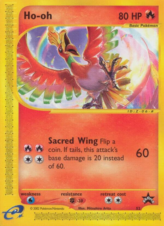 Pokemon Ho-Oh #52 WOTC Promo