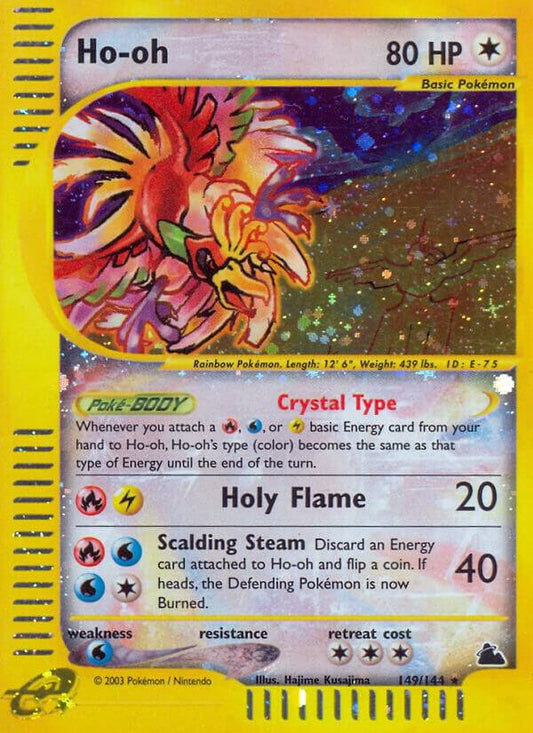 Pokemon Ho-oh 149/144 Skyridge