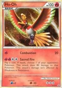 Pokemon Ho-Oh HGSS01 HGSS Black Star Promos