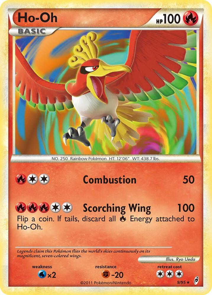 Pokemon Ho-Oh 9/95 Call of Legends