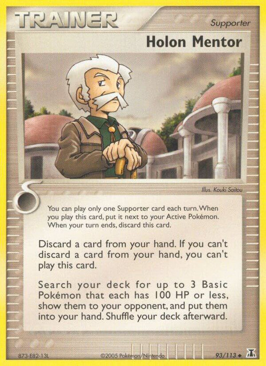 Pokemon Holon Mentor 93/113 Delta Species