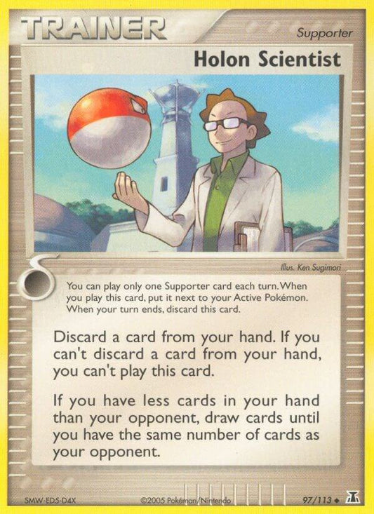 Pokemon Holon Scientist 97/113 Delta Species