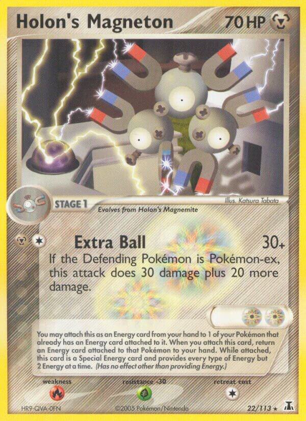 Pokemon Holon's Magneton 22/113 Delta Species