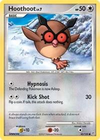 Pokemon Hoothoot 85/130 Diamond & Pearl