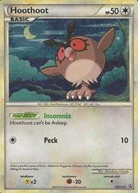 Pokemon Hoothoot HGSS05 HGSS Black Star Promos