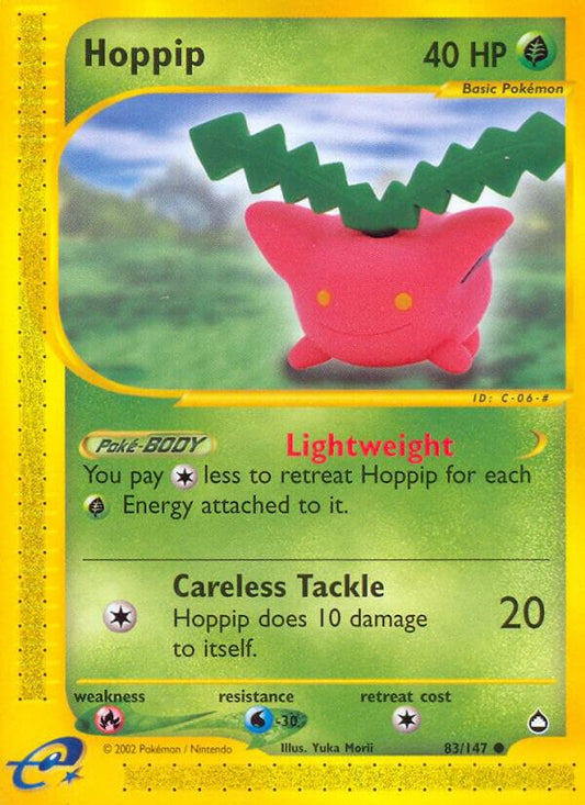 Pokemon Hoppip 83/147 Aquapolis