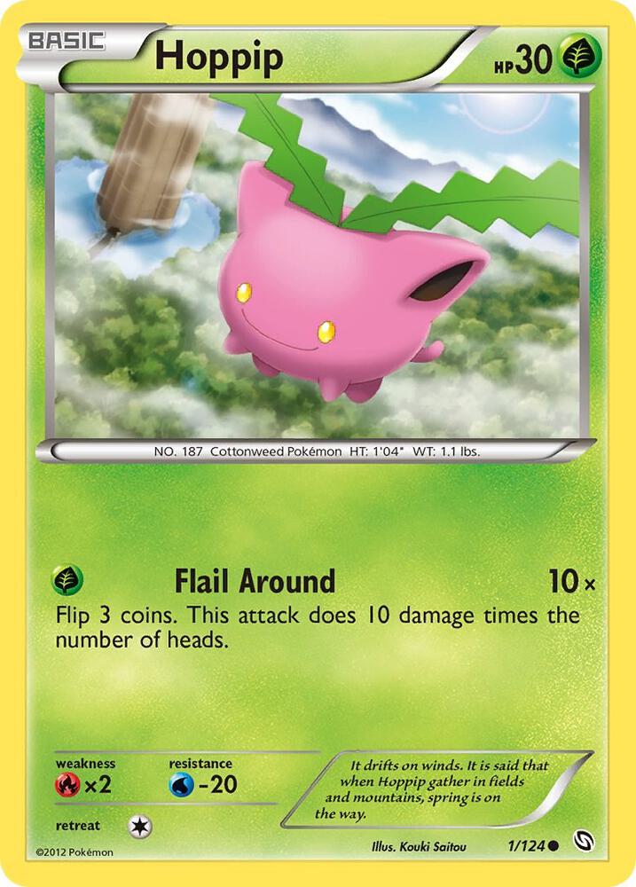 Pokemon Hoppip 1/124 Dragons Exalted