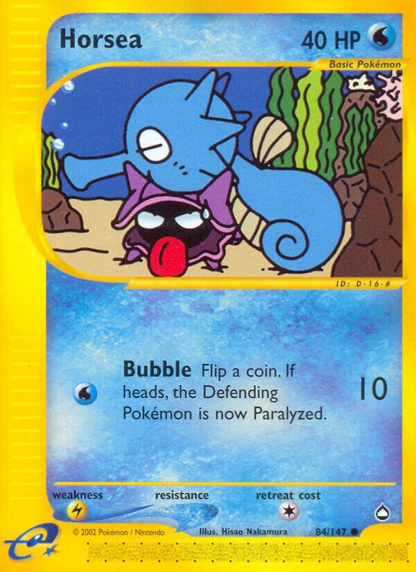 Pokemon Horsea 84/147 Aquapolis
