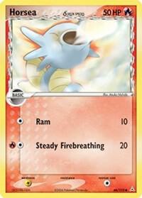 Pokemon Horsea δ 66/110 Holon Phantoms