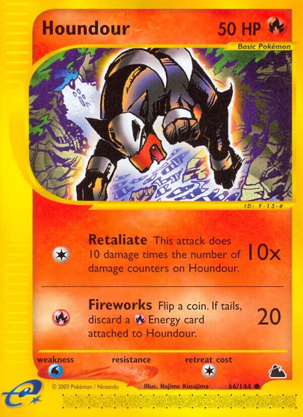 Pokemon Houndour 66/144 Skyridge