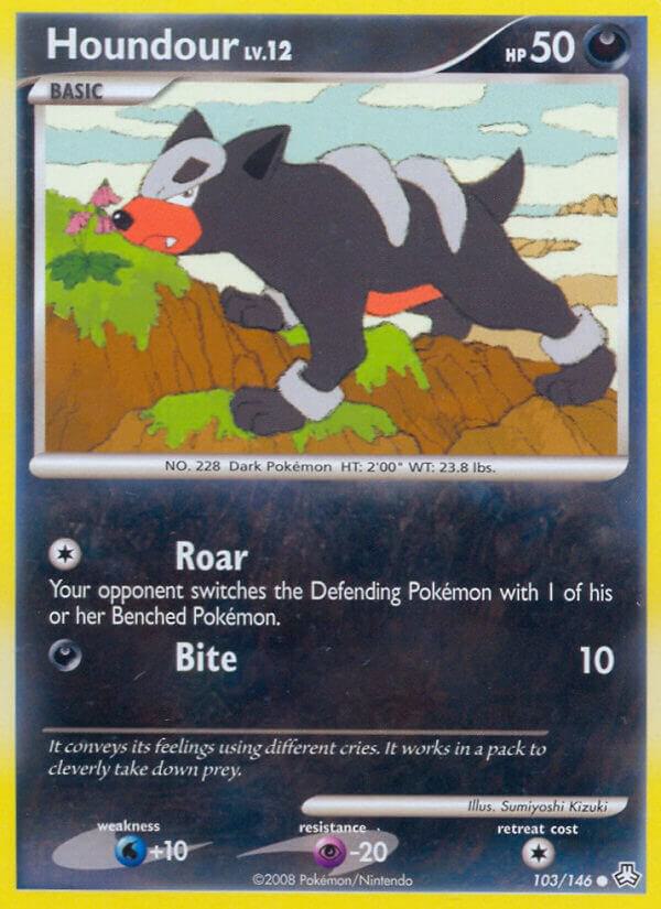 Pokemon Houndour 103/146 Legends Awakened