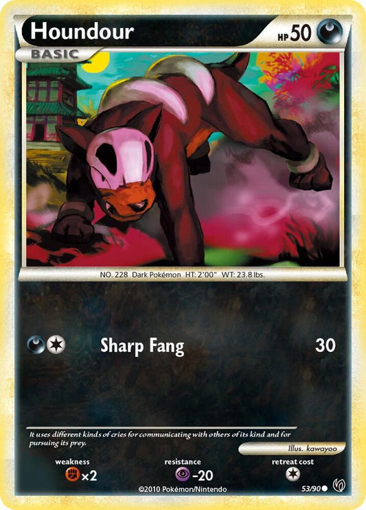 Pokemon Houndour 53/90 Undaunted