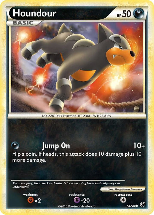 Pokemon Houndour 54/90 Undaunted
