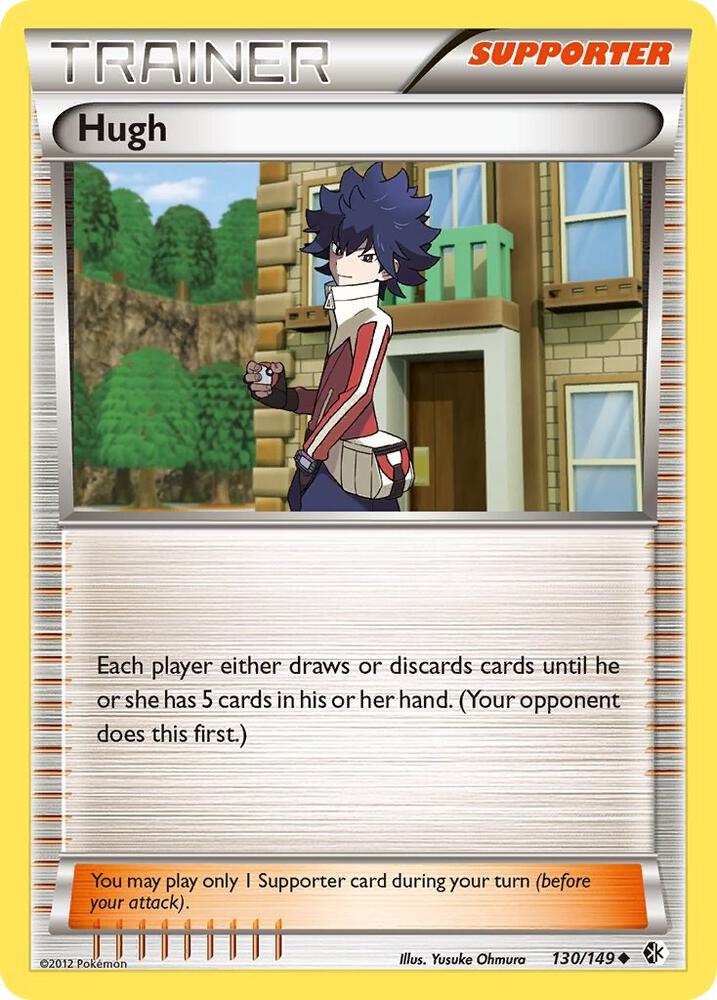 Pokemon Hugh 130/149 Boundaries Crossed